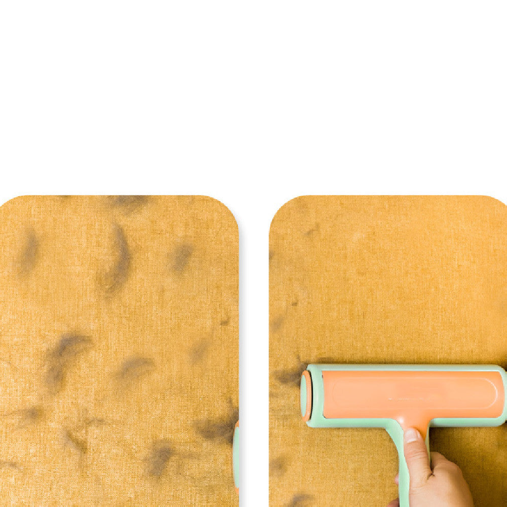 Meet FurLift™ The Two-way Roller Hair Removal Brush Sticky Scratch Automatic Cleaning Pet Hair Remover