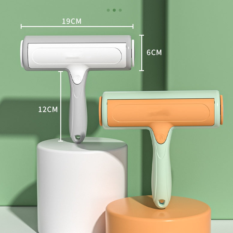 Meet FurLift™ The Two-way Roller Hair Removal Brush Sticky Scratch Automatic Cleaning Pet Hair Remover